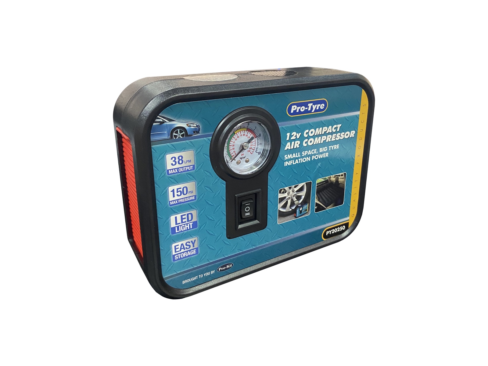 UPC4 COMPACT AIR COMPRESSOR WITH TORCH 12V* Prokit