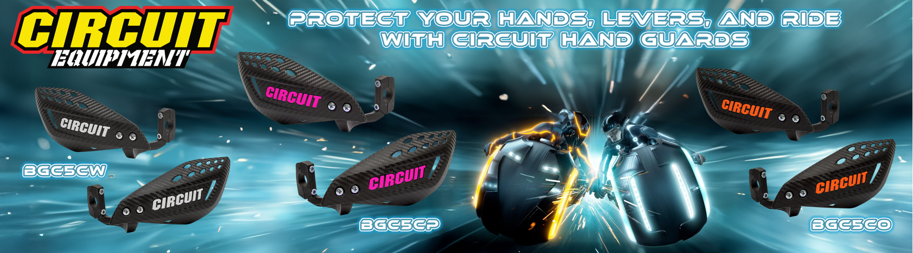 Protect your hands, levers and ride