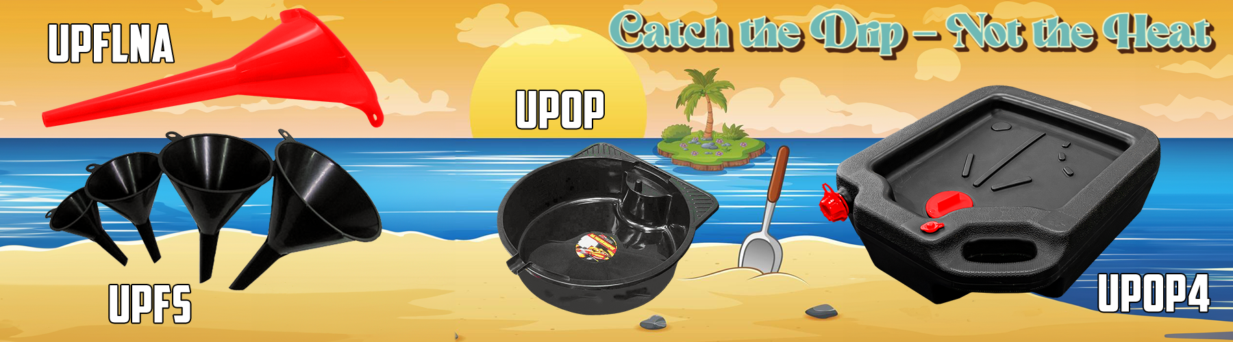 Catch the drip, Not the heat