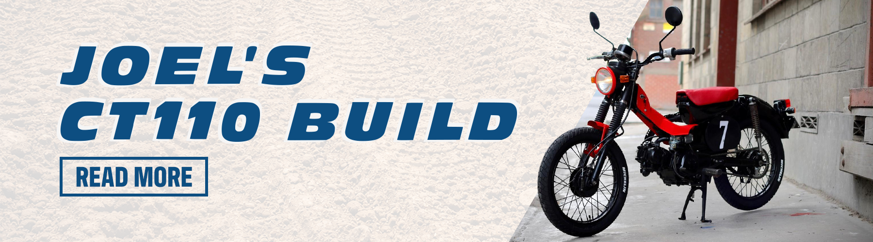 MCS Newsletter Mar 26 Joel's CT110 Build