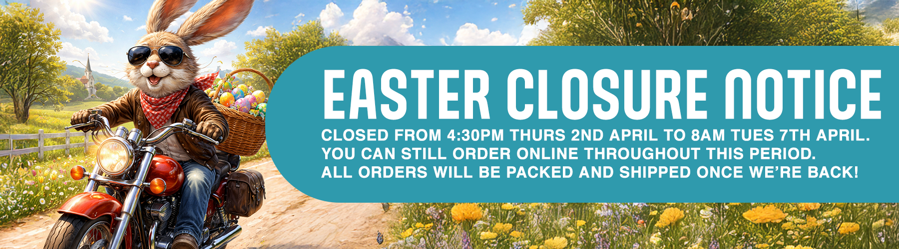 Easter Closure Notice