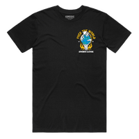 ADM10BML - FTW FRONT & BACK TEE BLACK MENS L*