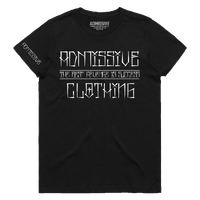 ADM14BLM - CRIPT TEE BLACK LADIES M*