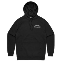 ADM27BML - CROSS BONES HOODIE BLACK MENS L*