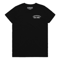 ADM44BLS - PINUP TEE BLACK LADIES S*