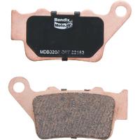 B0208S - BENDIX BRAKE PADS - MDB0208SRT