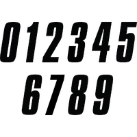 B0E - 150MM EURO SX 0 BLACK (10/PKT)