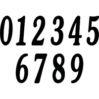 B2A - 170MM KURLY NO. 2 BLACK (10/PKT)