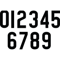 B5 - 165MM STRAIGHT NO. 5 BLACK (10/PKT)