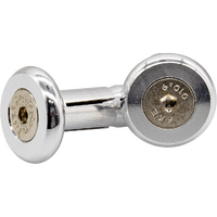 BP20S - BAR END 30MM 2 IN 1  SILVER