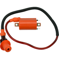 CU3 - IGN COIL 2 WIRE W LEAD & PLUG CAP 12V