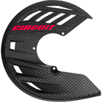 DC2R - CIRCUIT DISC COVER CARBON/RED