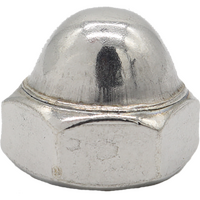 DNC10 - DOME NUT CHROME 10MM (10/BAG)