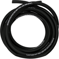 FL9 - 1/4" 6MM REINFORCED FUEL LINE BLK (5M)