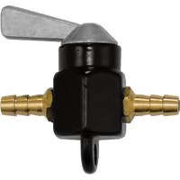 FT10A - FUEL TAP 4MM I.D- 6MM O.D HEX BODY W/MOUNT
