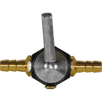 FT9A - FUEL TAP 4MM I.D- 6MM O.D HEX BODY