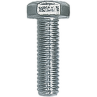 HB620 - HEX HEAD BOLTS 6 x 20MM (25/BAG)