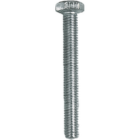 HB650 - HEX HEAD BOLTS 6 x 50MM (25/BAG)