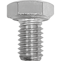 HBS610 - HEX BOLT STAINLESS STEEL 6MM X 10MM (25/BAG)