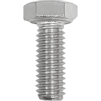 HBS616 - HEX BOLT STAINLESS STEEL 6MM X 16MM (25/BAG)