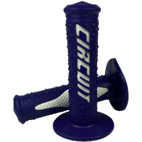 HGC14BLW - CIRCUIT ELECTRA RACE GRIP BLUE/WHITE*