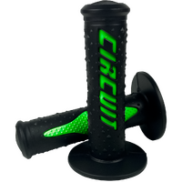 HGC14GR - CIRCUIT ELECTRA RACE GRIP BLK/GREEN*