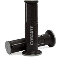 HGC16GY - CIRCUIT SPEED RACE GRIP CLOSED BLK/GREY*