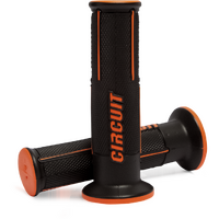 HGC16O - CIRCUIT SPEED RACE GRIP CLOSED BLK/ORANGE*