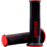 HGC16R - CIRCUIT SPEED RACE GRIP CLOSED BLK/RED*