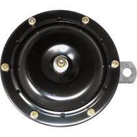 HO12 - 12 VOLT NIKI HORN 100MM BLACK