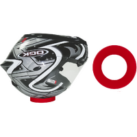 HP1 - HELMET PAD TOURING - SMALL RED*