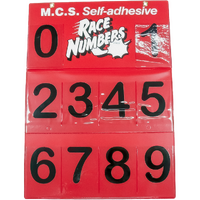 JNB - 110MM JUNIOR ARIAL NUMBER BOARD BLACK