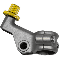 LH3LS - XL SPLIT PERCH LEVER BRACKET L/H SILVER