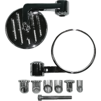 MB12 - CNC 90 DEGREE BAR END MIRROR R/H CHROME*