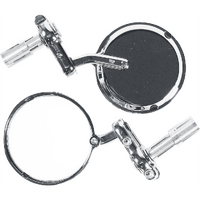 MB14C - FOLDING BAR END MIRROR CHROME*