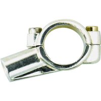 MB9S - MIRROR MOUNT BRKT SUIT 1" H/BAR SILVER