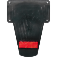 MGE1 - MUDGUARD REAR EXTENSION + REFLECTOR*