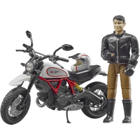 MOD385 - DUCATI SCRAMBLER DESERT SLED WITH RIDER