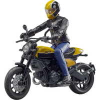 MOD386 - DUCATI SCRAMBLER FULL THROTTLE WITH RIDER