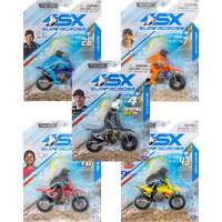 MOD394 - 1.24 SUPERCROSS DIECAST ASSORTED (5/BOX)*