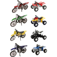 MOD463 - 1.32 DIRT BIKE AND ATV ASSORT (24 PCS)*