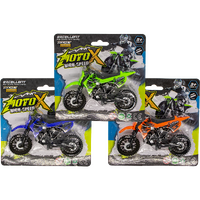 MOD503 - MOTO X MOTORBIKE15CM ASSORTED COLOURS