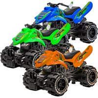 MOD504 - BEACH MOTO FRICTION QUAD 18CM ASSORTED COLOURS