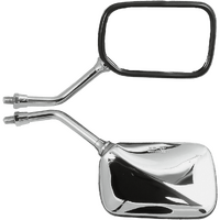 MU17 - RECTANGULAR CRUISER MIRROR R/H CHROME