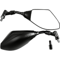 MU23 - UNIVERSAL RACE TECH MIRROR R/H BLACK