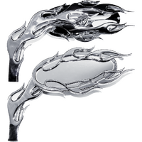 MU29 - UNIVERSAL FIREBALL MIRROR R/H CHROME