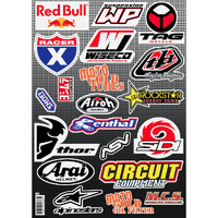 N19 - STICKER KIT ASSORT (4 SHEETS/PACK)*