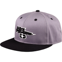 NFMX001046 - NO FEAR LOGO SNAPBACK GREY