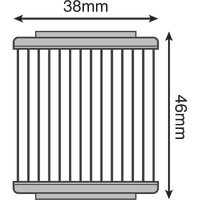 OF14 - TTR/YZF/YFM OIL FILTER(142)