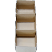 PB3B - PARTS BOX - 3 COMPARTMENT (10/PACK)8